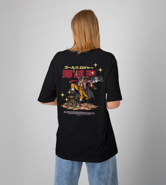 Gol D. Roger One Piece Oversized T-Shirt
