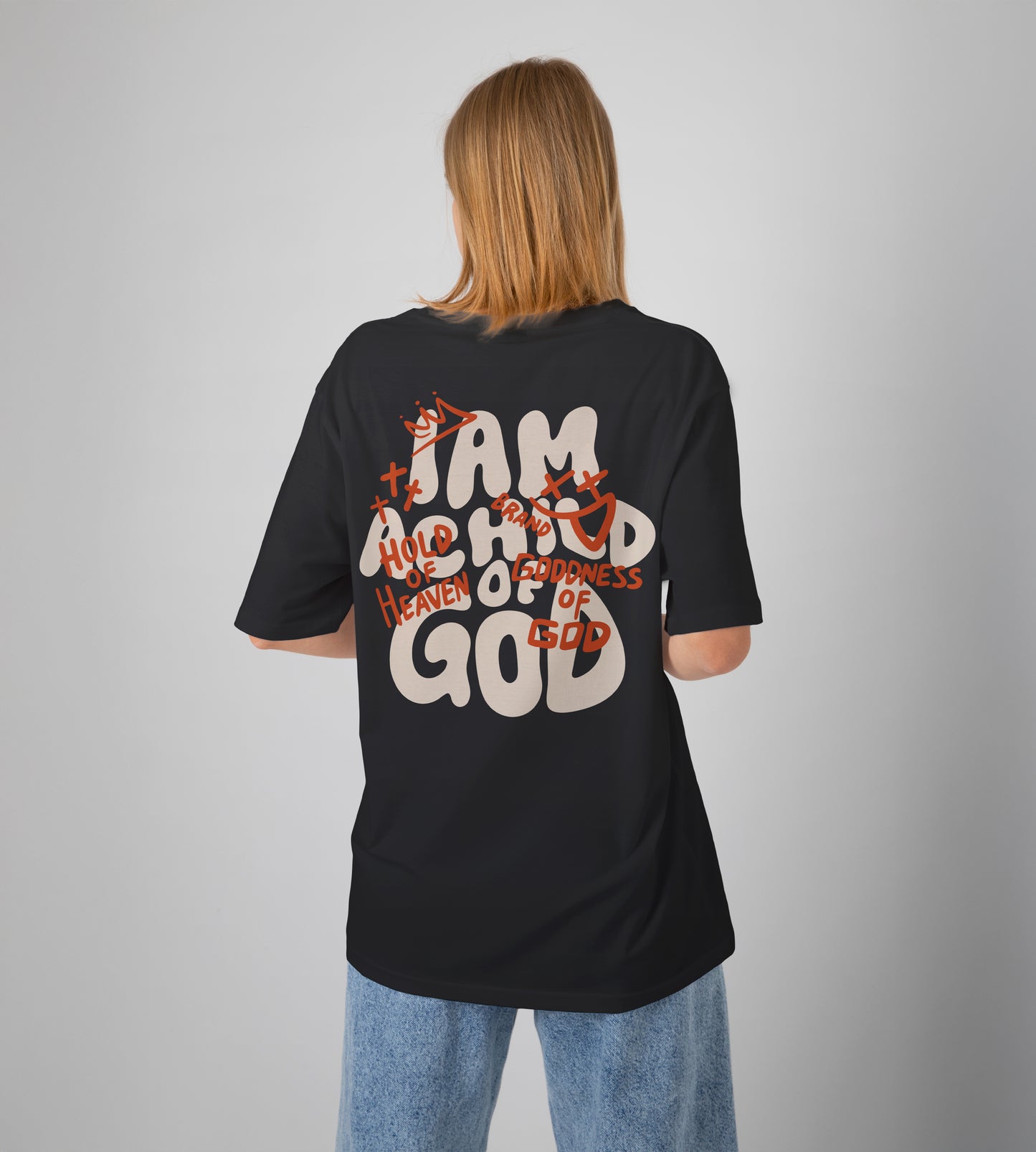 I Am A Child Oversized T-Shirt