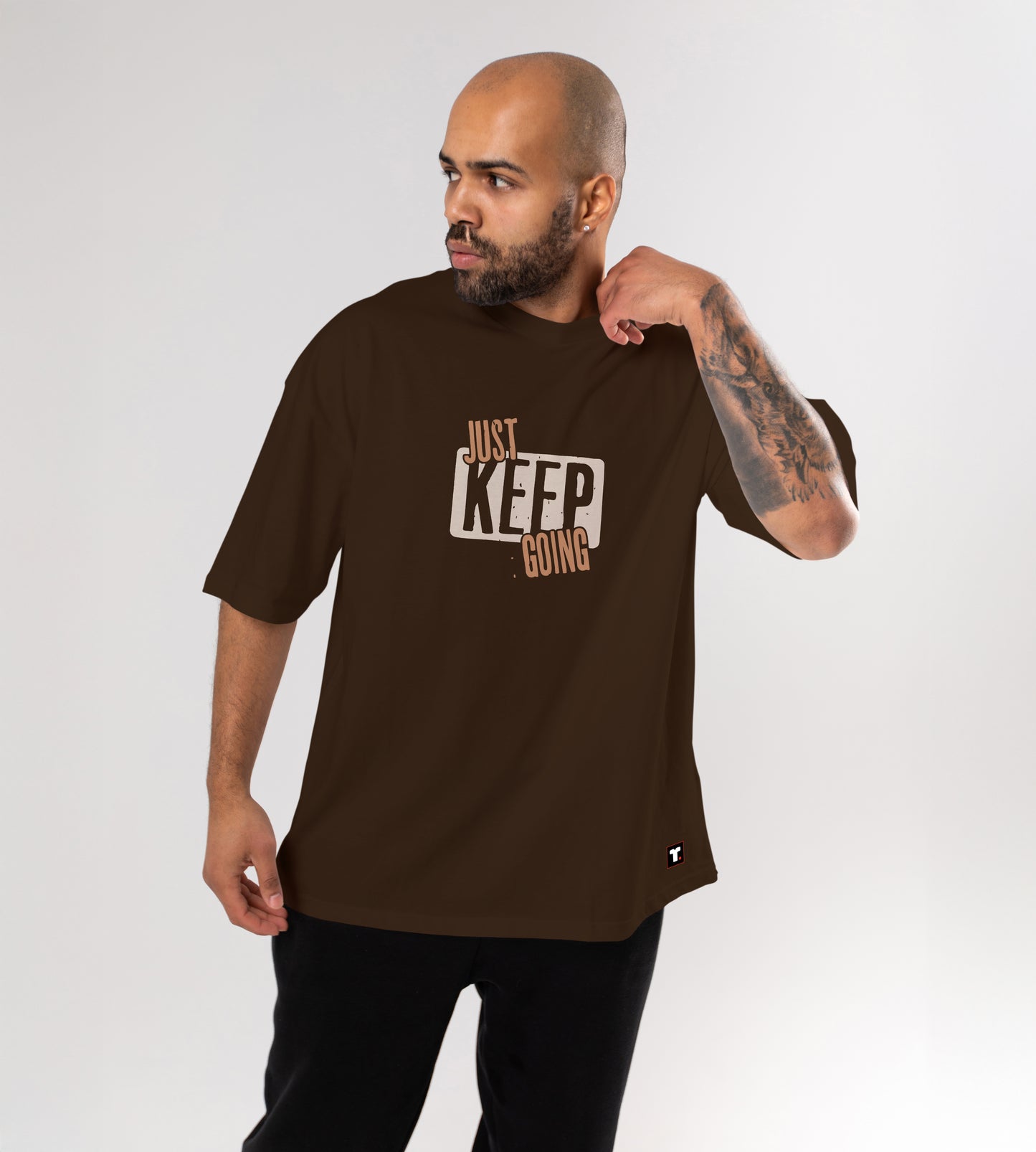 Just Keep Going Oversized T-Shirt
