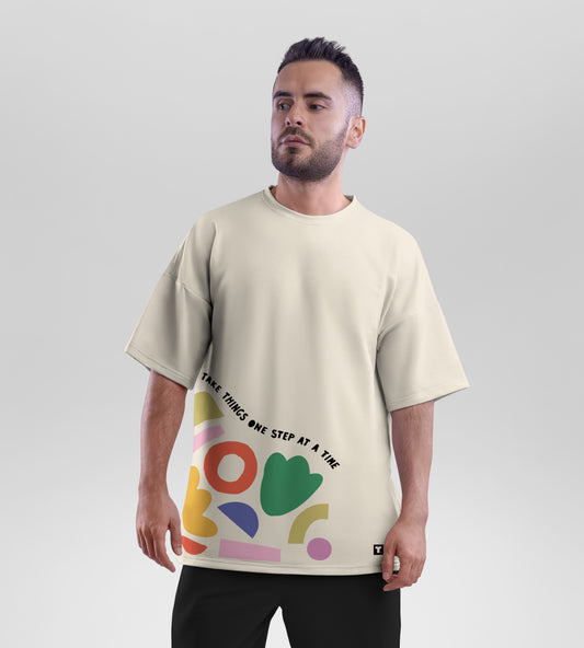 One Step At A Time Oversized T-Shirt