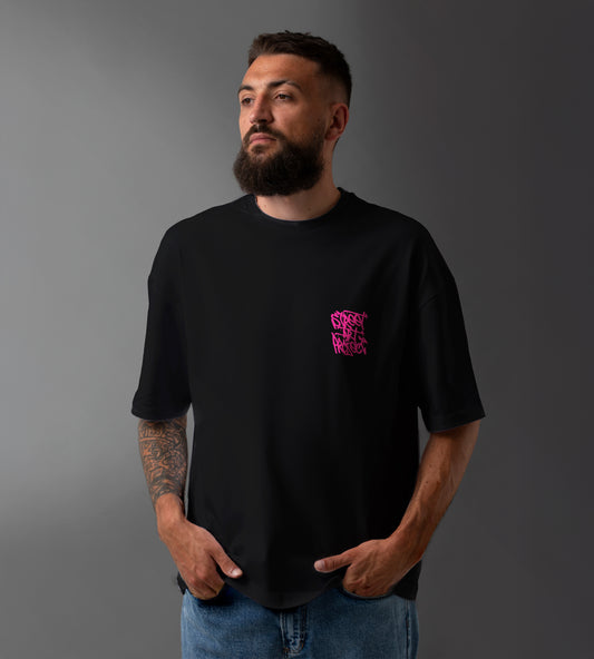 Street Art Project Oversized T-Shirt