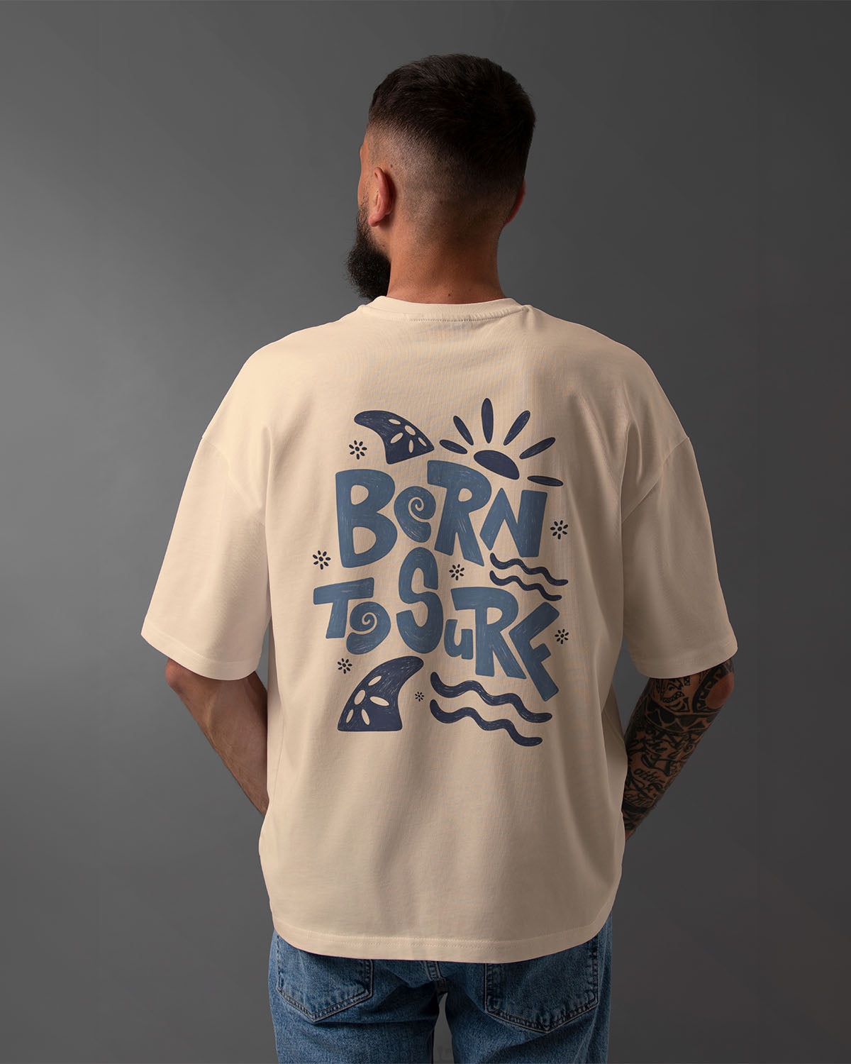 Bern To Surf Oversized T-Shirt