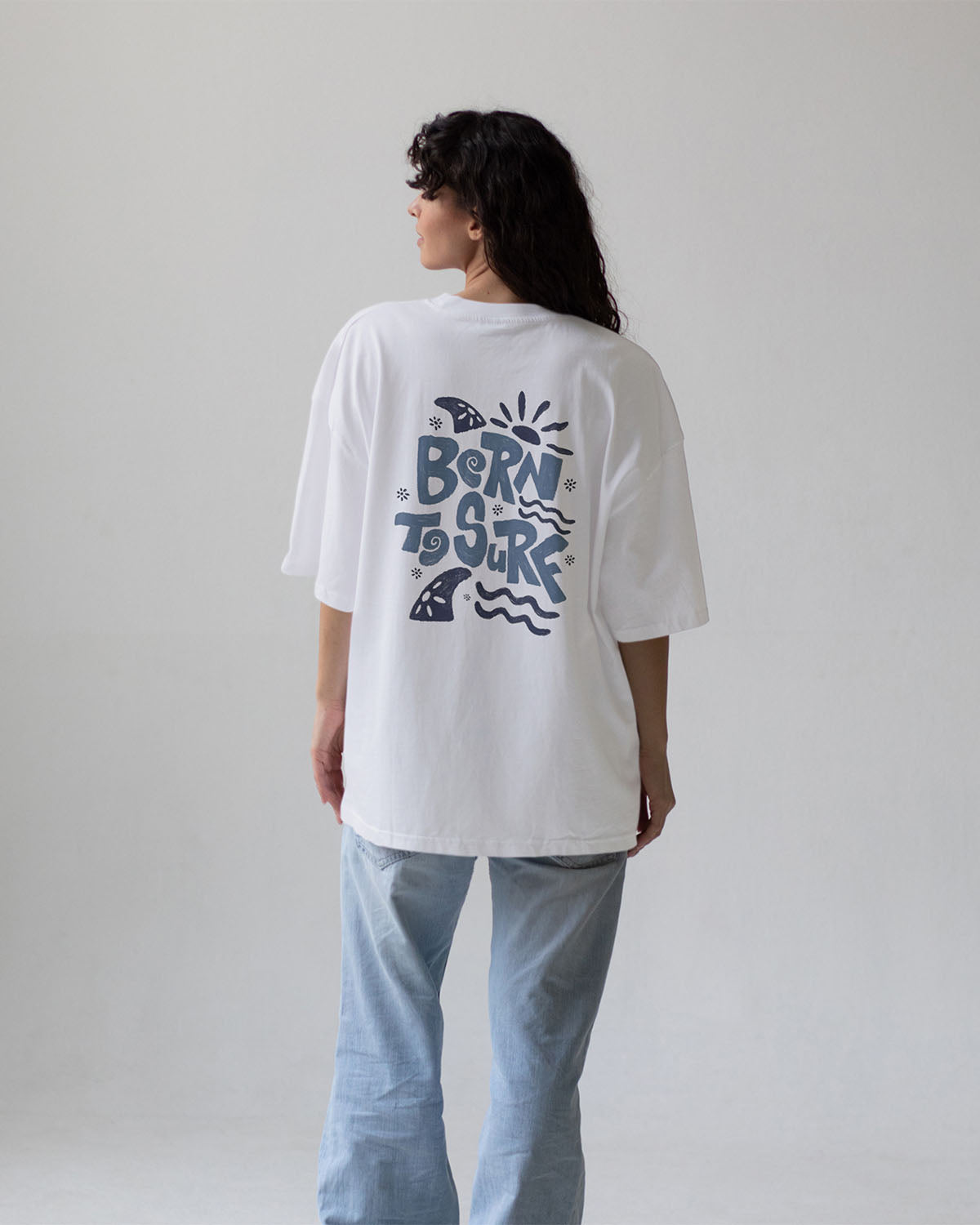 Bern To Surf Oversized T-Shirt