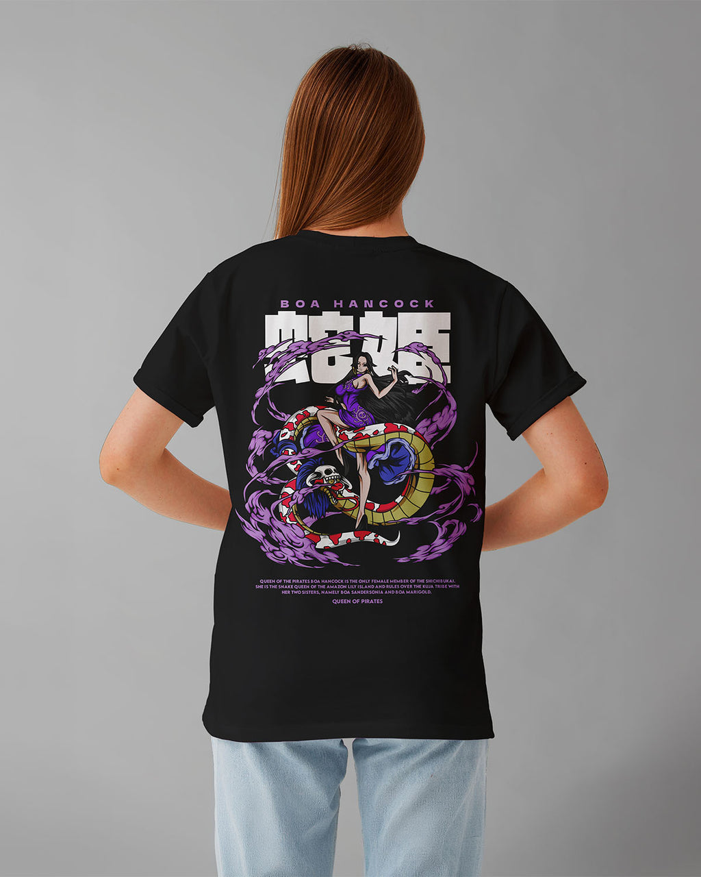 Boa Hancock One Piece Oversized T-Shirt