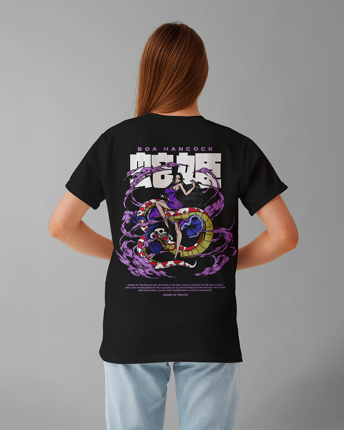 Boa Hancock One Piece Oversized T-Shirt