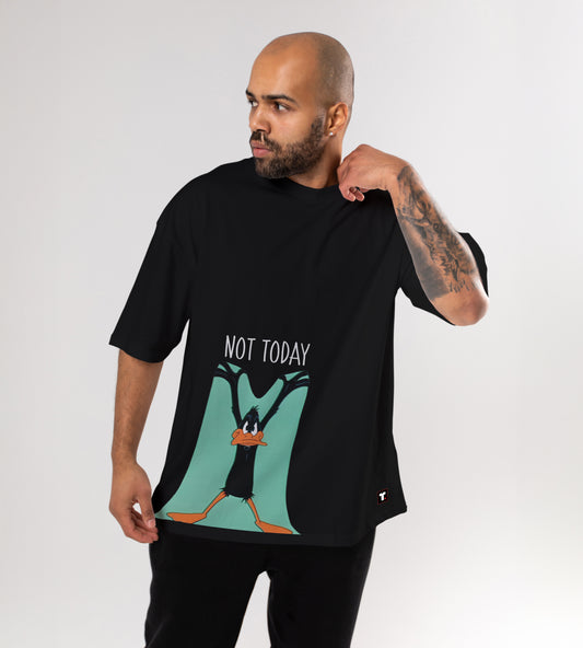 Not Today Daffy Duck Oversized T-Shirt