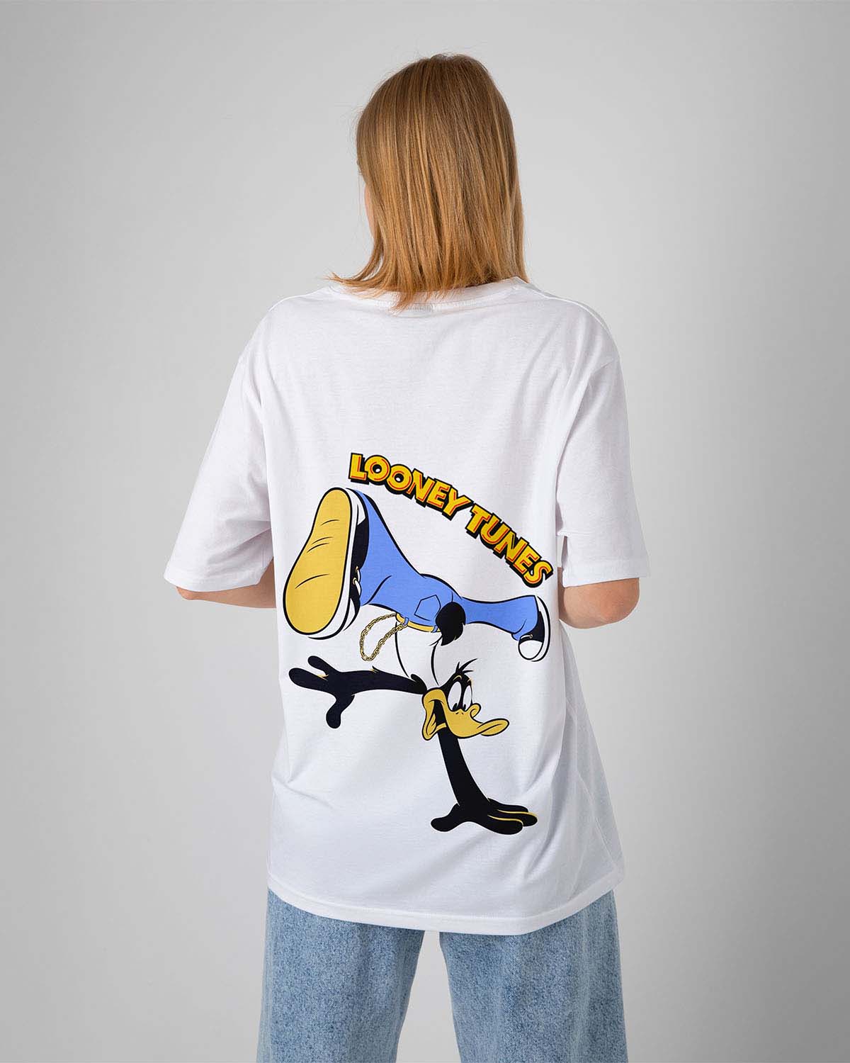 Looney Tunes Daffy Duck Oversized T-Shirt