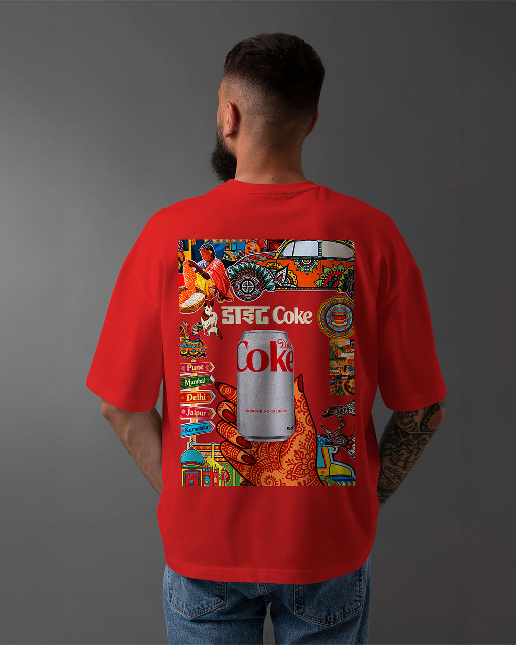 Desi Diet Coke Oversized T-Shirt