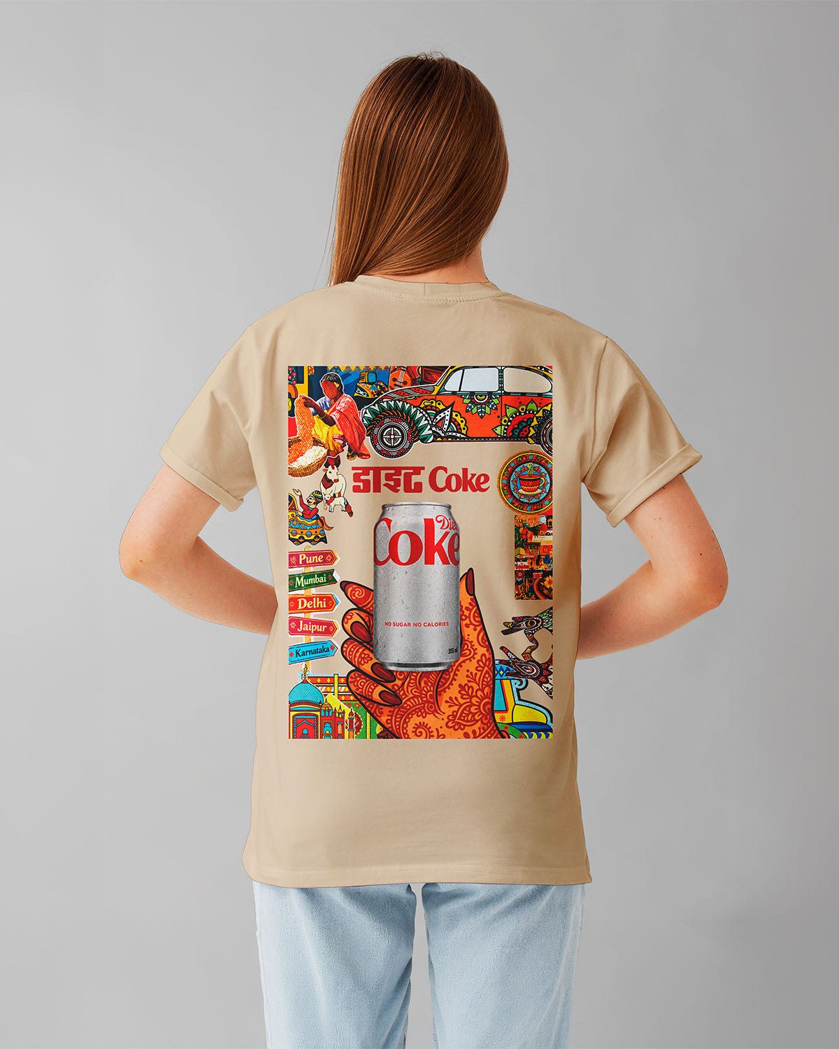 Desi Diet Coke Oversized T-Shirt