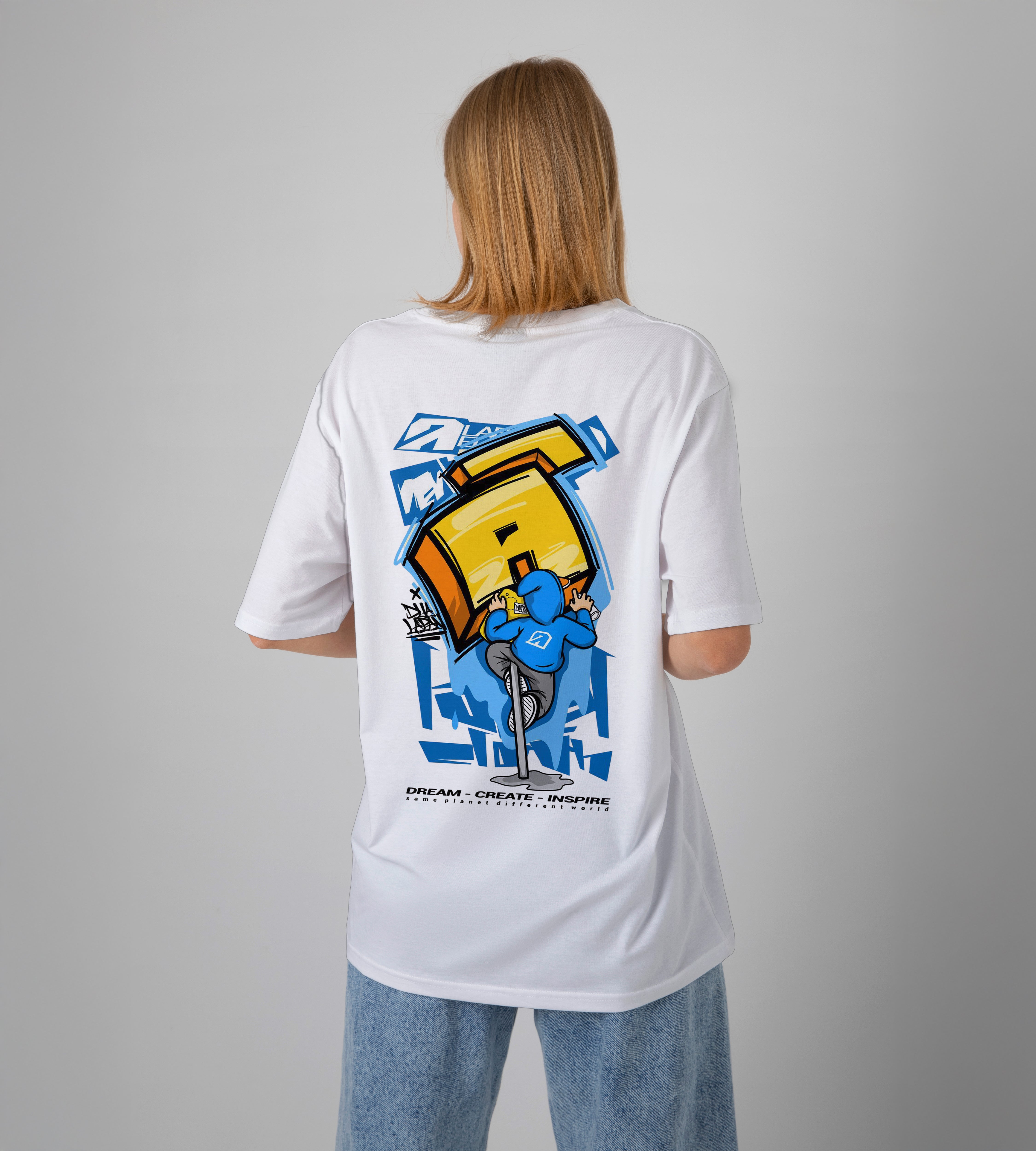 Dream Create - Inspire Oversized T-Shirt
