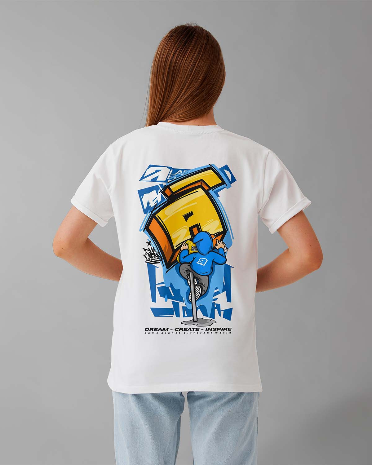 Dream Create - Inspire Oversized T-Shirt