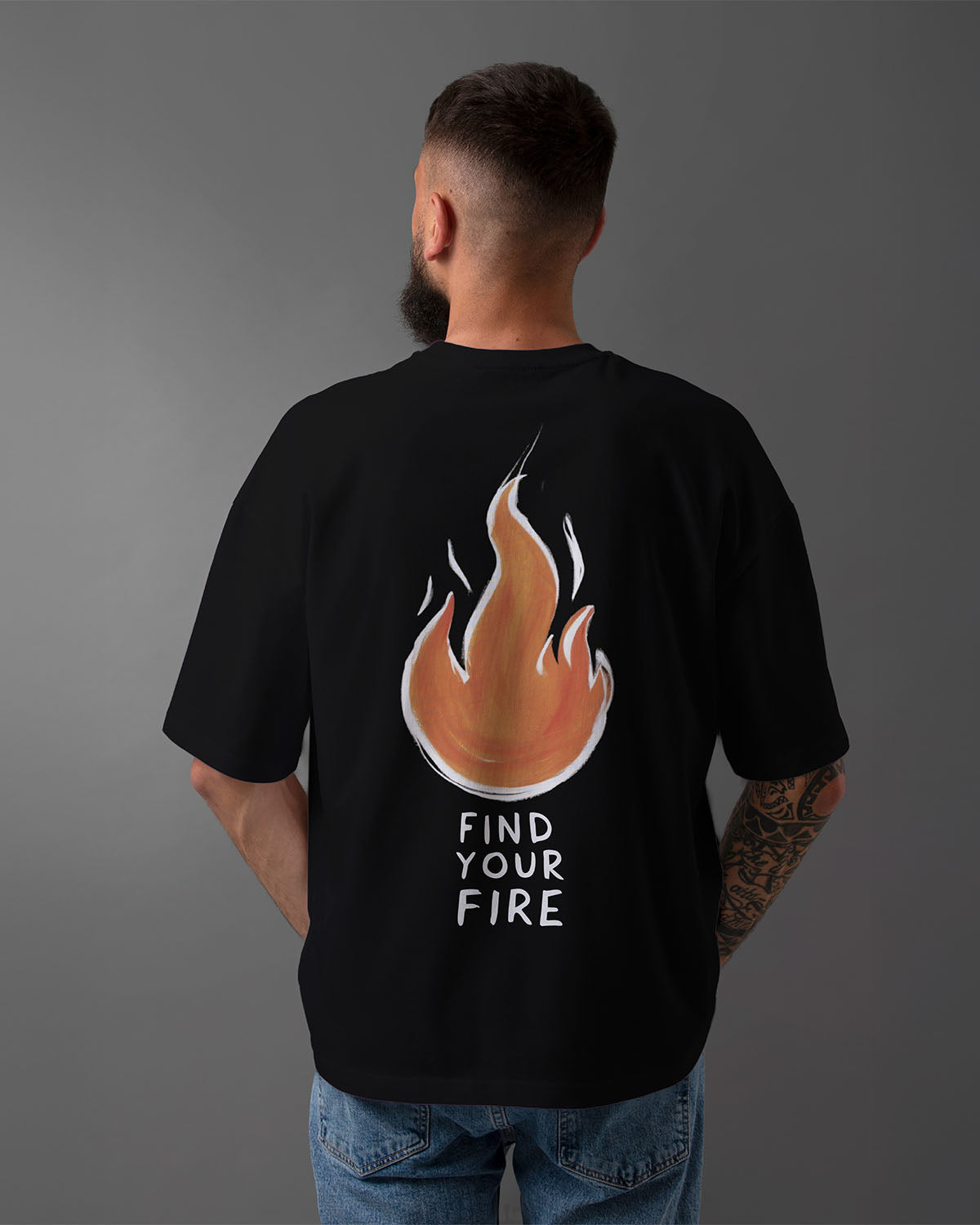 Fine Your Fire Oversized T-Shirt