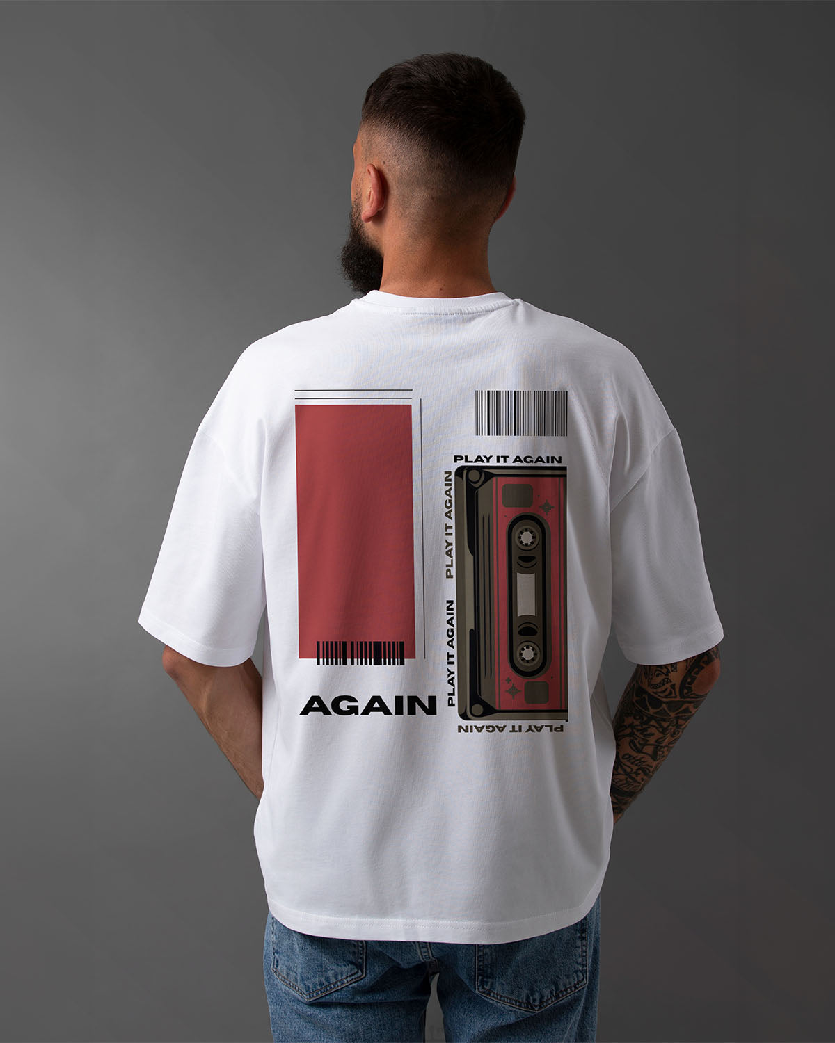 Fita Cassete Oversized T-Shirt