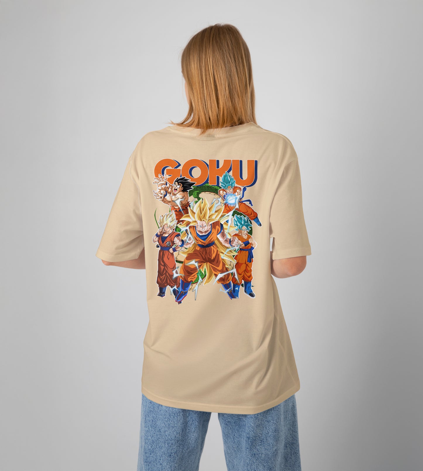 Goku Dragon Ball Z Oversized T-Shirt