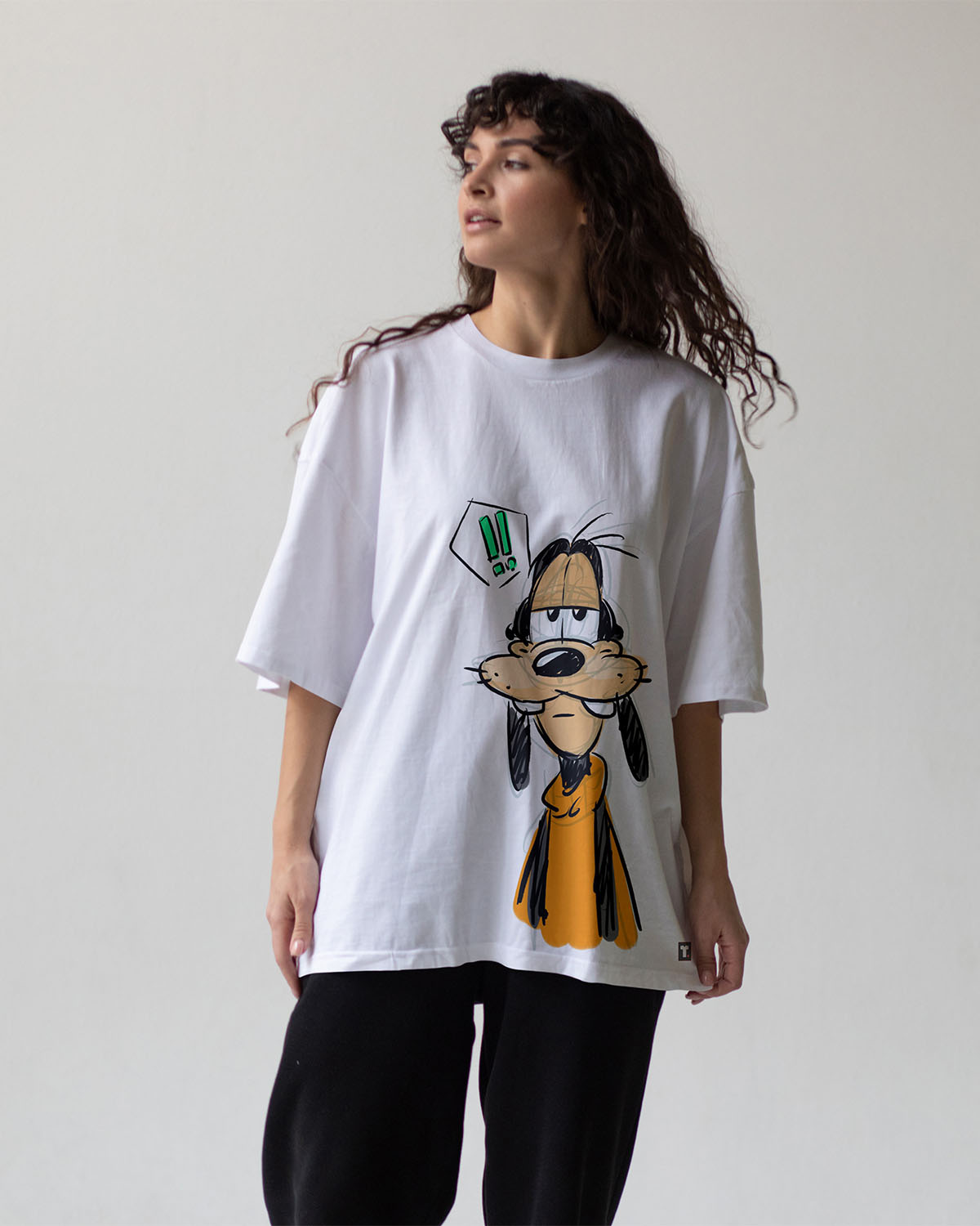 Goofy Drawings Oversized T-Shirt