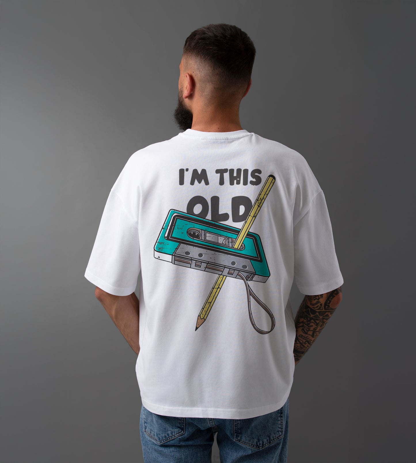 I'M This Old Oversized T-Shirt