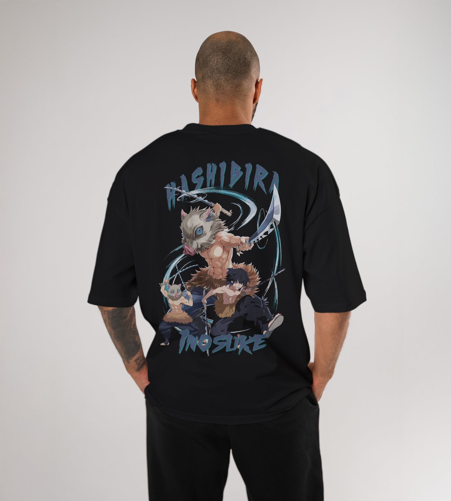 Inosuke Hashibira Demon Slayer Oversized T-Shirt