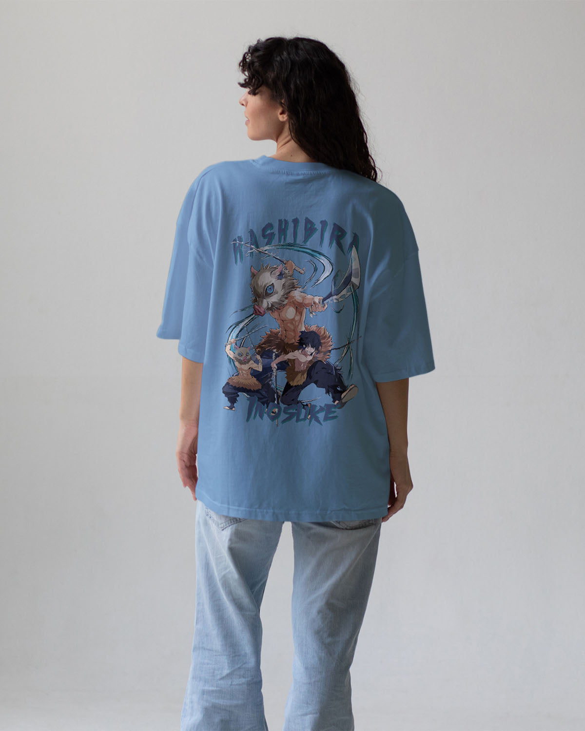 Inosuke Demon Slayer Oversized T-Shirt
