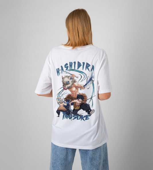 Inosuke Hashibira Demon Slayer Oversized T-Shirt