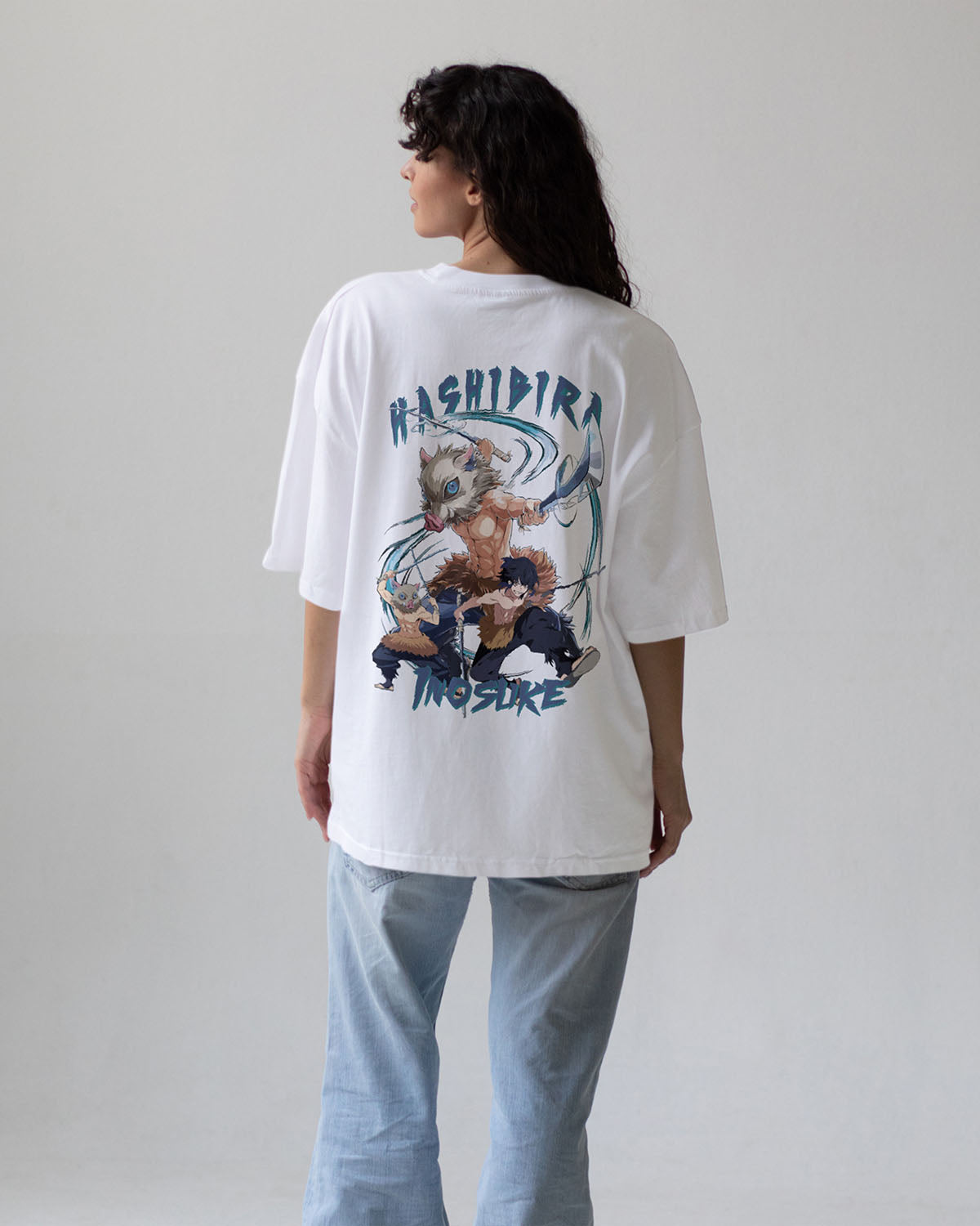 Inosuke Demon Slayer Oversized T-Shirt