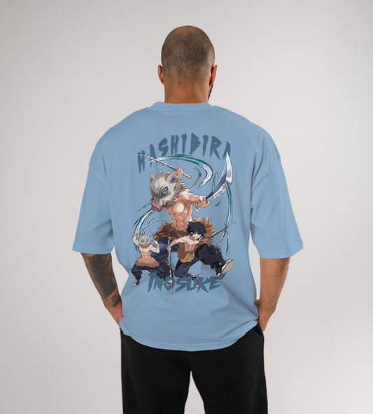 Inosuke Hashibira Demon Slayer Oversized T-Shirt