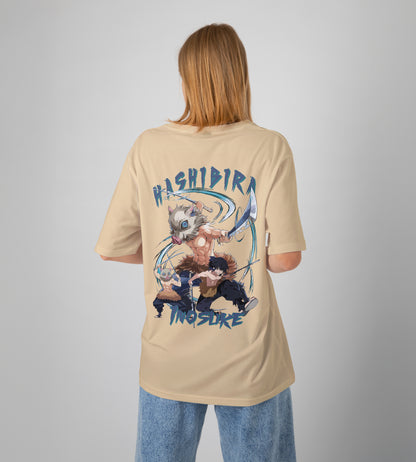 Inosuke Hashibira Demon Slayer Oversized T-Shirt