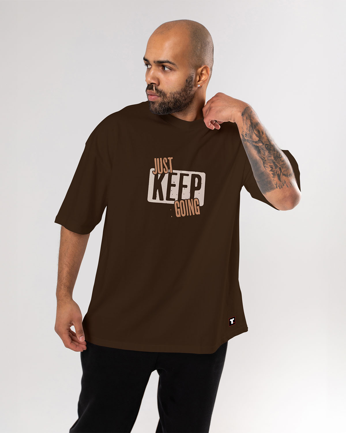 Just Keep Going Oversized T-Shirt