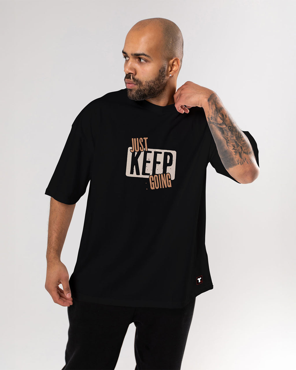 Just Keep Going Oversized T-Shirt