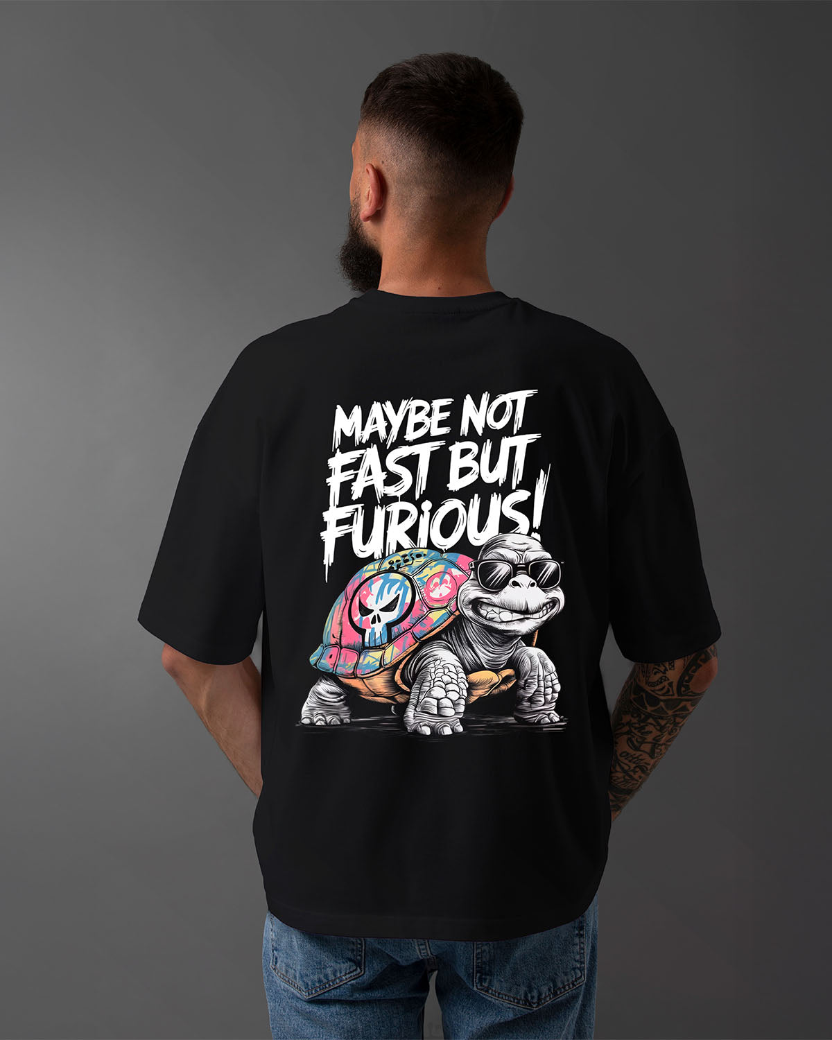 Maybe Not Fast But Furious! Oversized T-Shirt