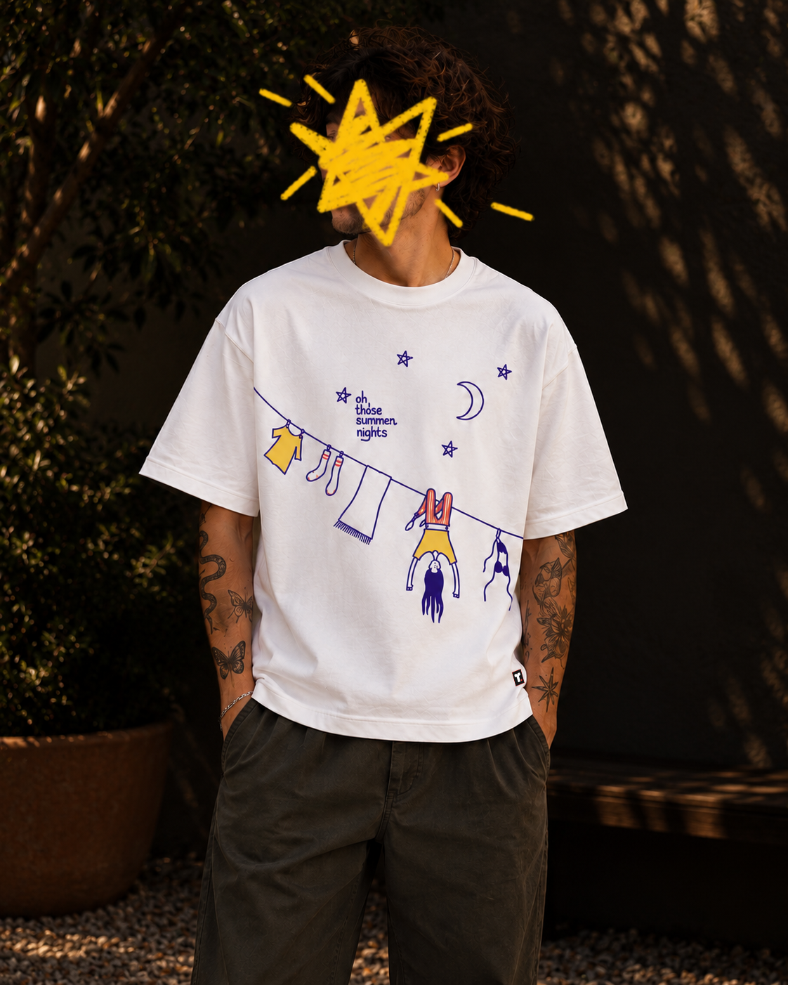 Summer Nights Oversized T-Shirt