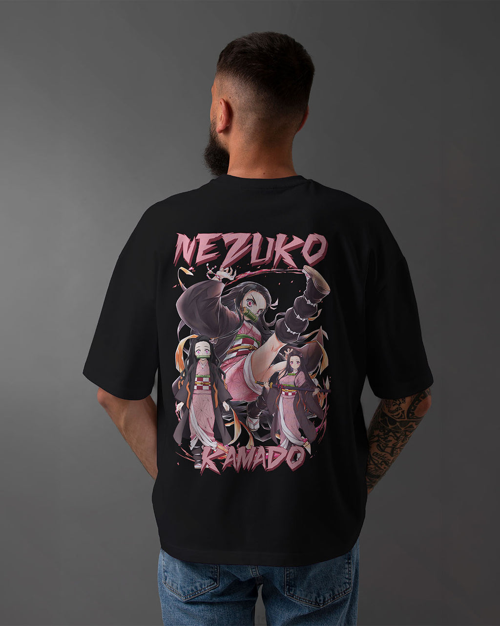 Nezuko Demon Slayer Oversized T-Shirt