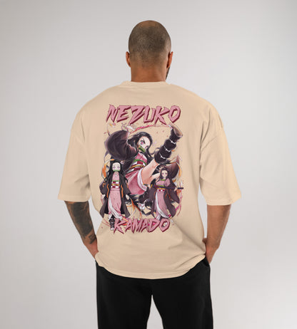 Nezuko Kamado Demon Slayer Oversized T-Shirt