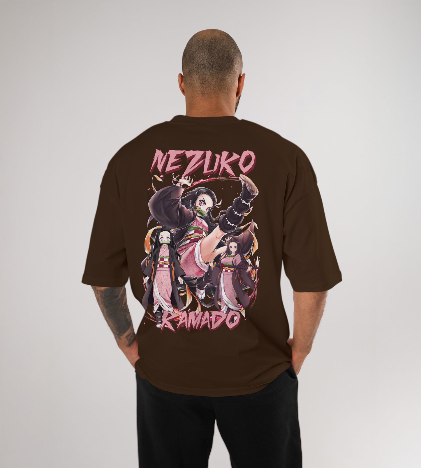 Nezuko Kamado Demon Slayer Oversized T-Shirt