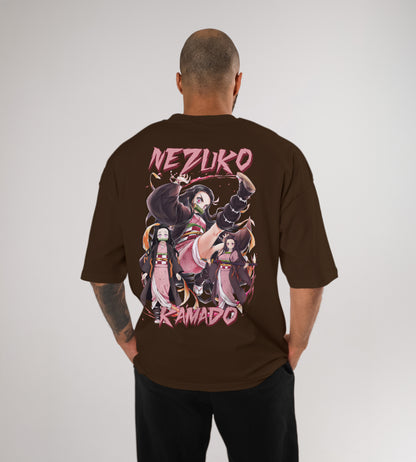 Nezuko Kamado Demon Slayer Oversized T-Shirt