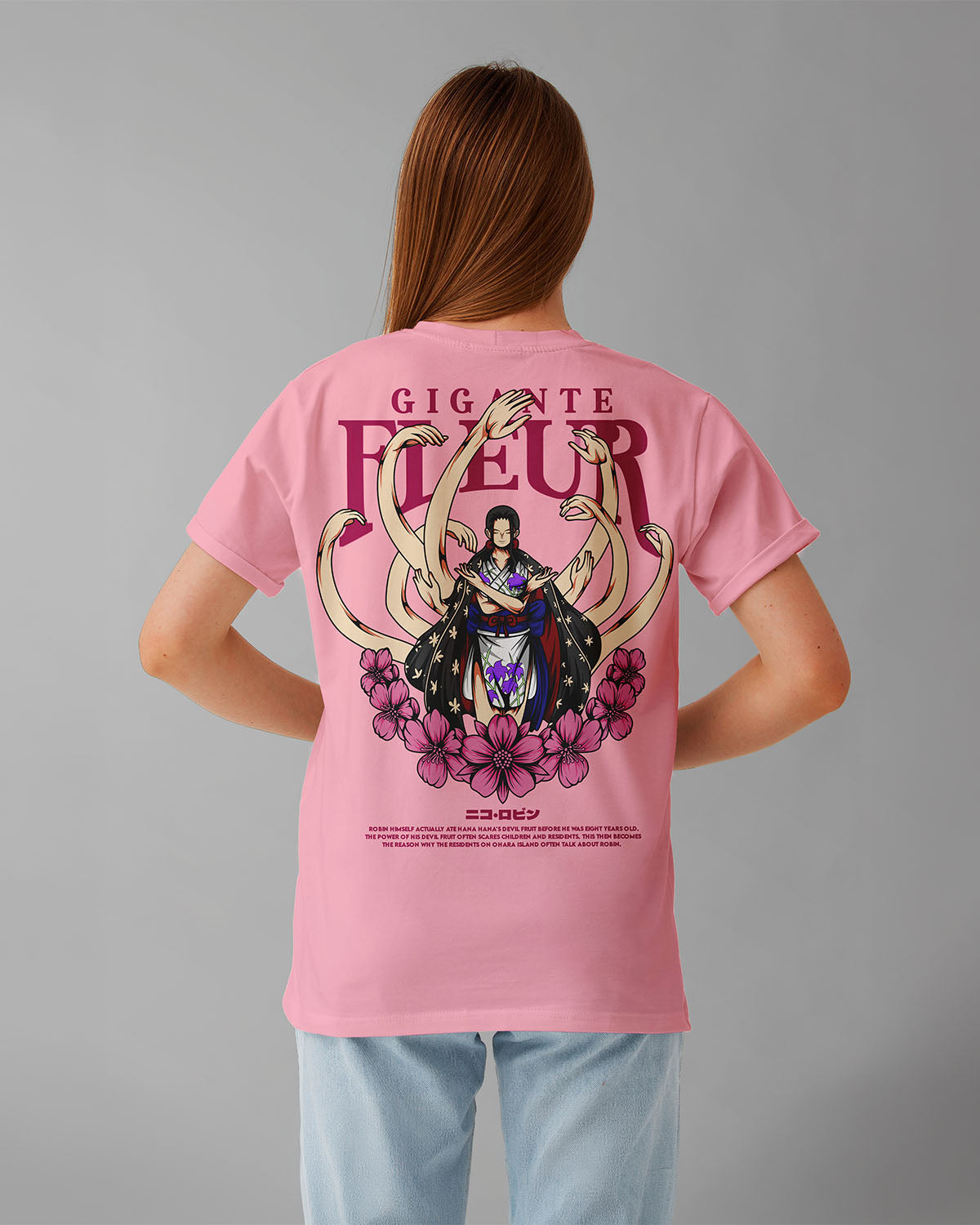 Nico Robin One Piece Oversized T-Shirt