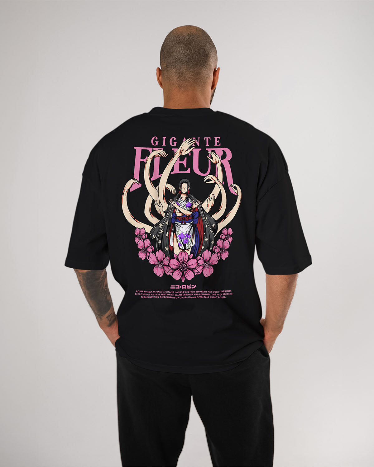 Nico Robin One Piece Oversized T-Shirt