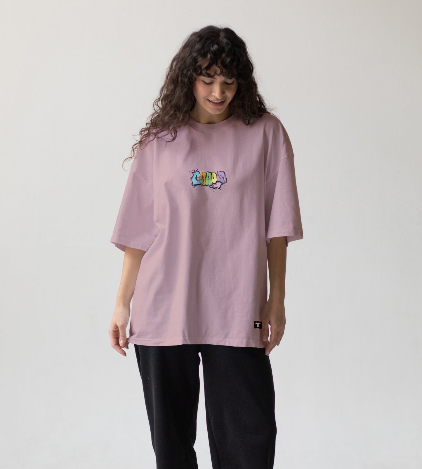 Pink Panther Chaos Oversized T-Shirt