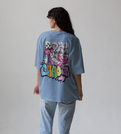 Pink Panther Chaos Oversized T-Shirt