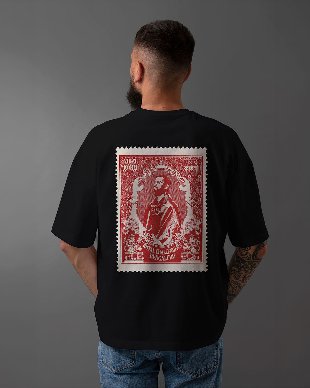 RCB Stamp Oversized T-Shirt