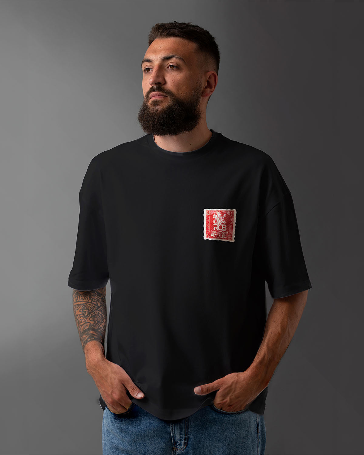 RCB Stamp Oversized T-Shirt