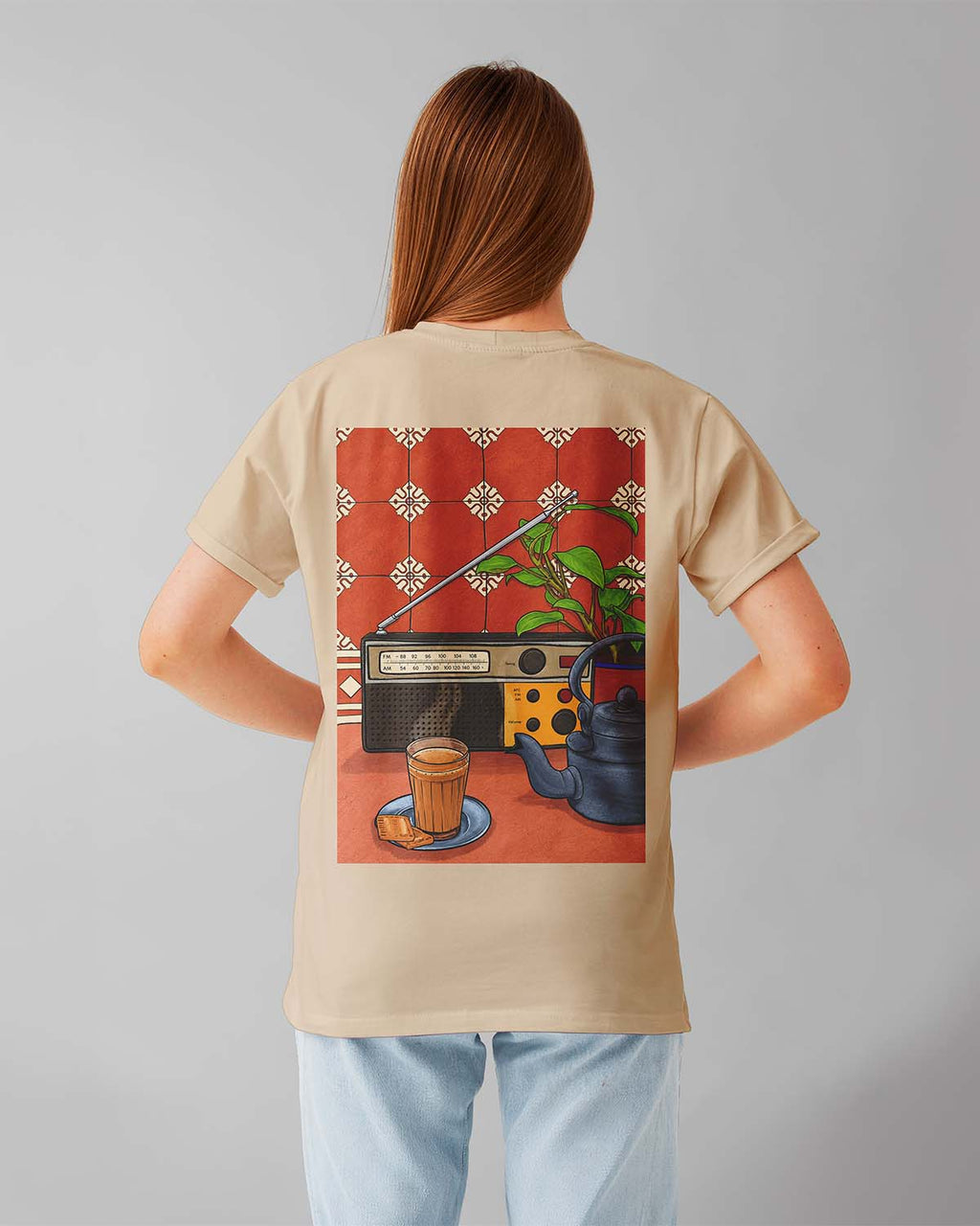 Radio Wali Chai Oversized T-Shirt
