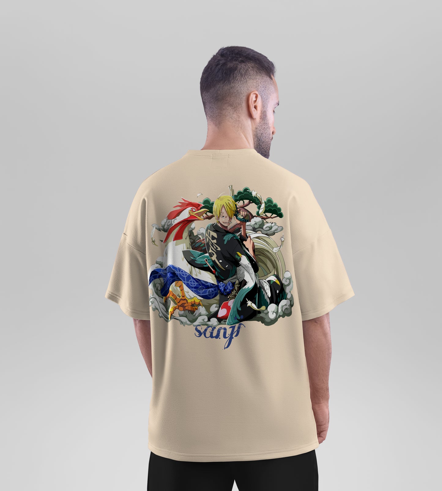 Sanji One Piece Oversized T-Shirt