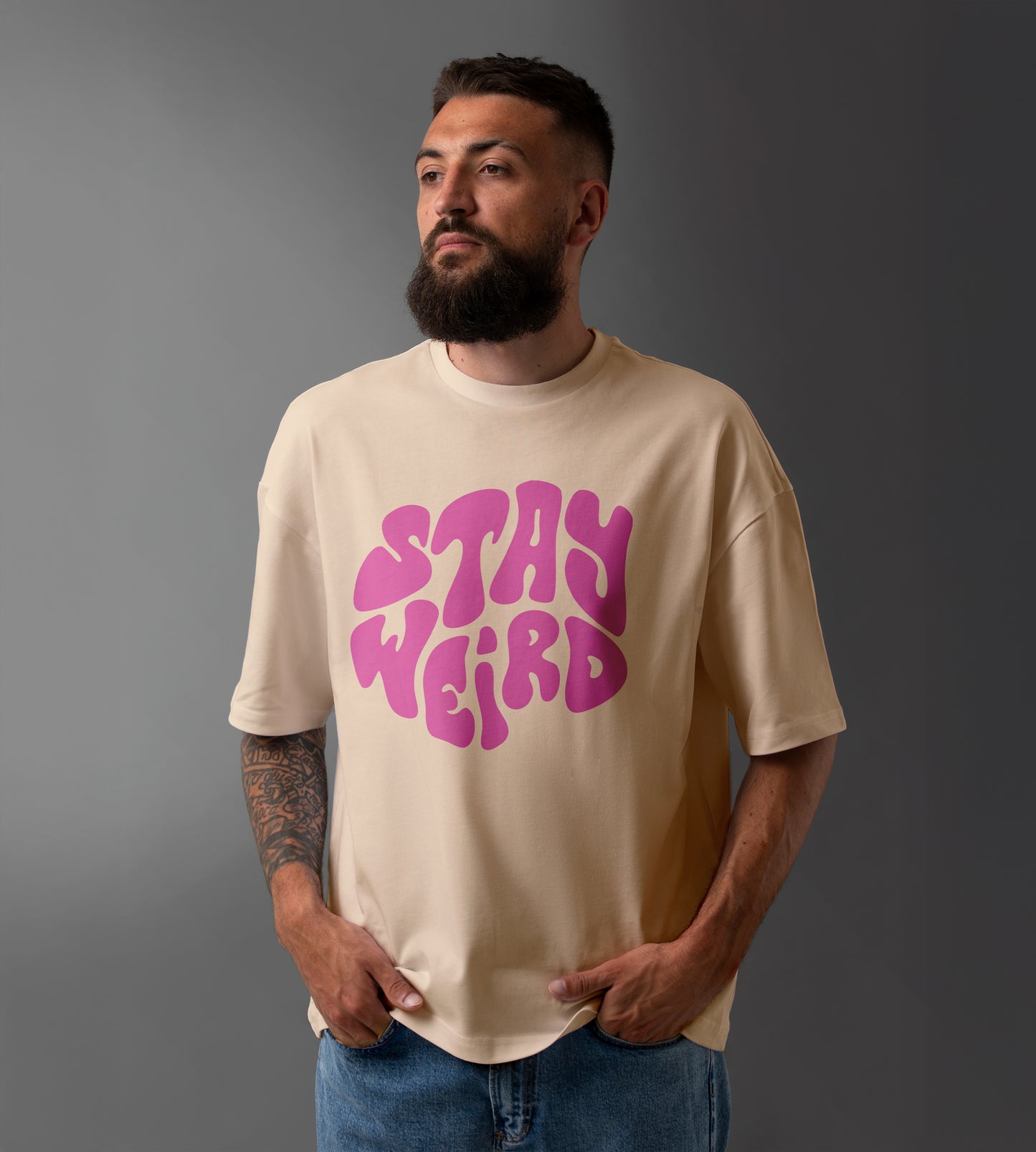Stay Weird Oversized T-Shirt