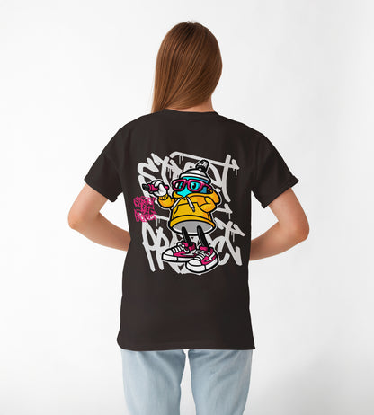 Street Art Project Oversized T-Shirt