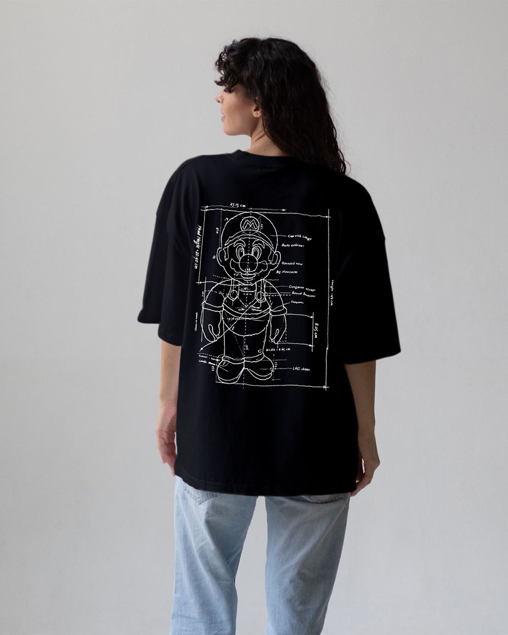 Super Mario Oversized T-Shirt