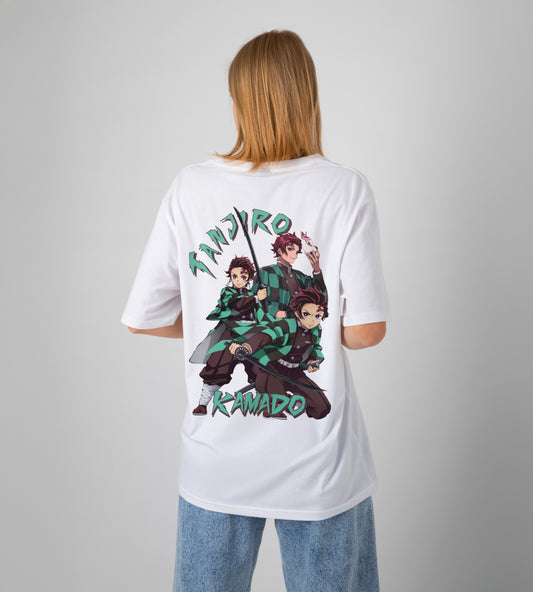 Tanjiro Kamado Demon Slayer Oversized T-Shirt