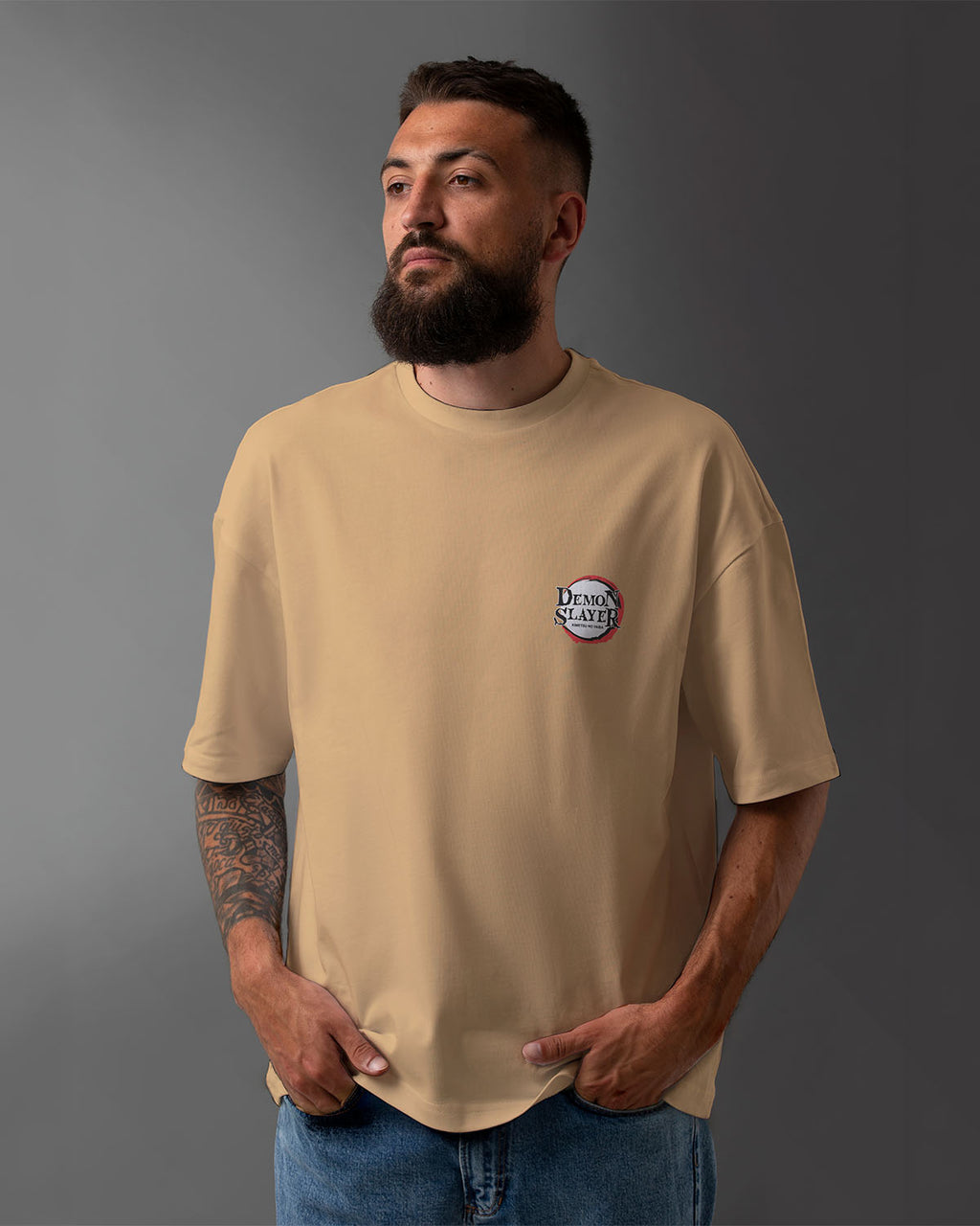 Tanjiro Demon Slayer Oversized T-Shirt