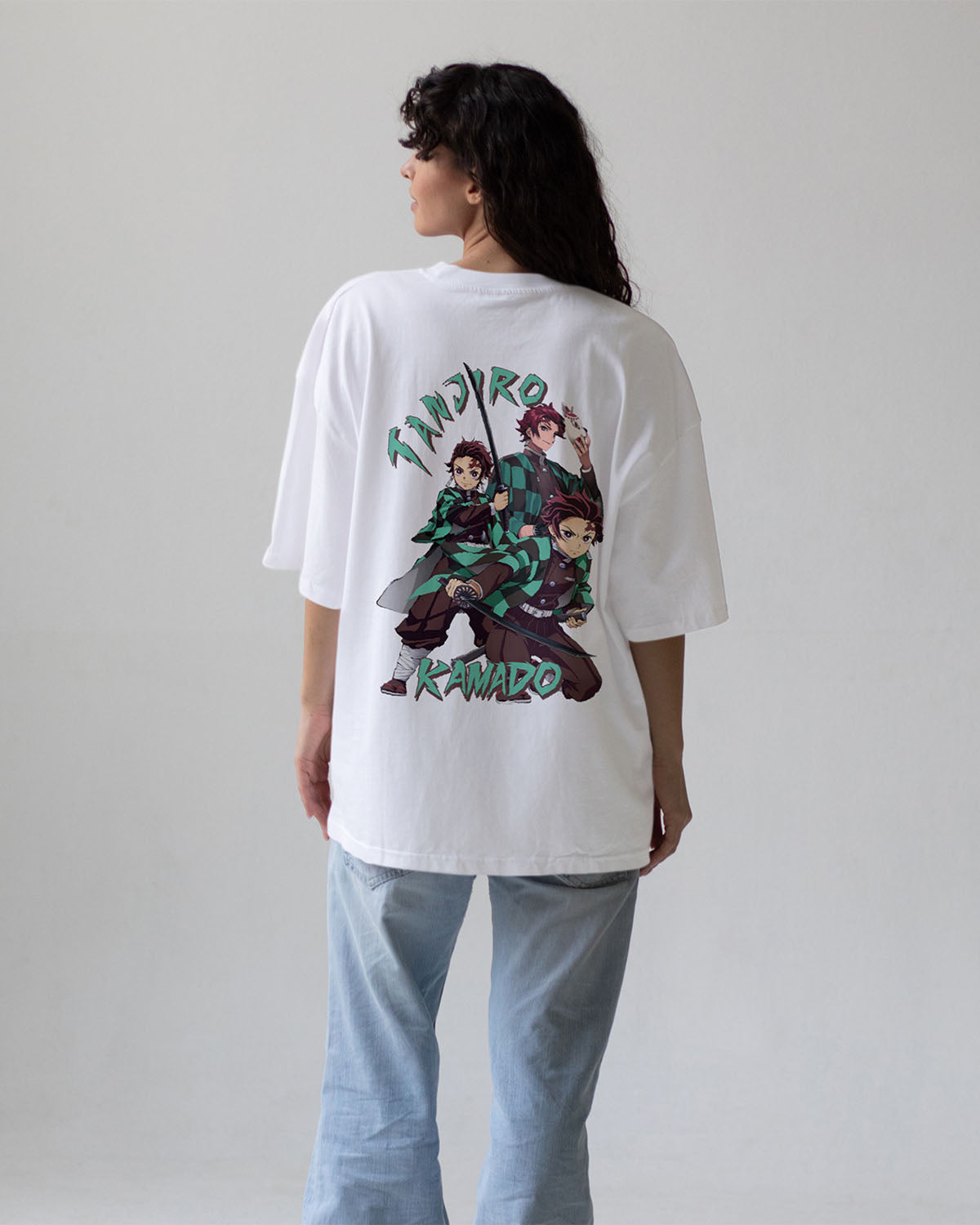 Tanjiro Demon Slayer Oversized T-Shirt