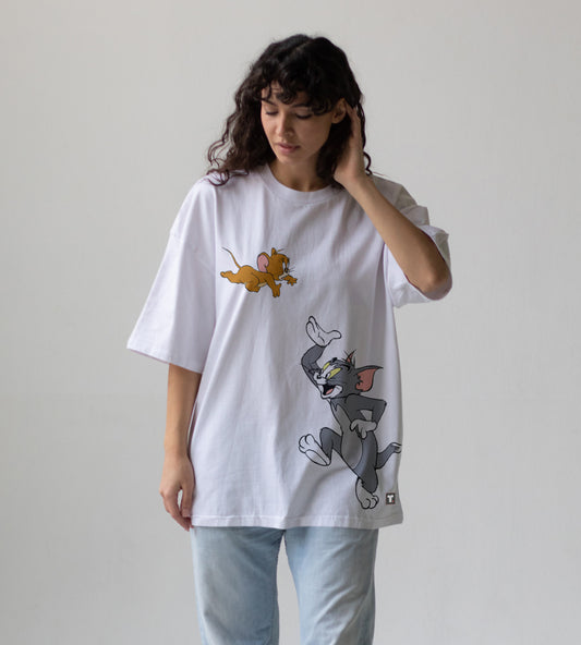 Tom & Jerry Oversized T-Shirt