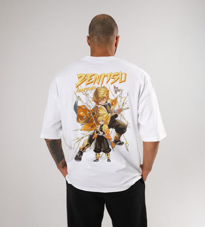 Zenitsu Agatsuma Demon Slayer Oversized T-Shirt